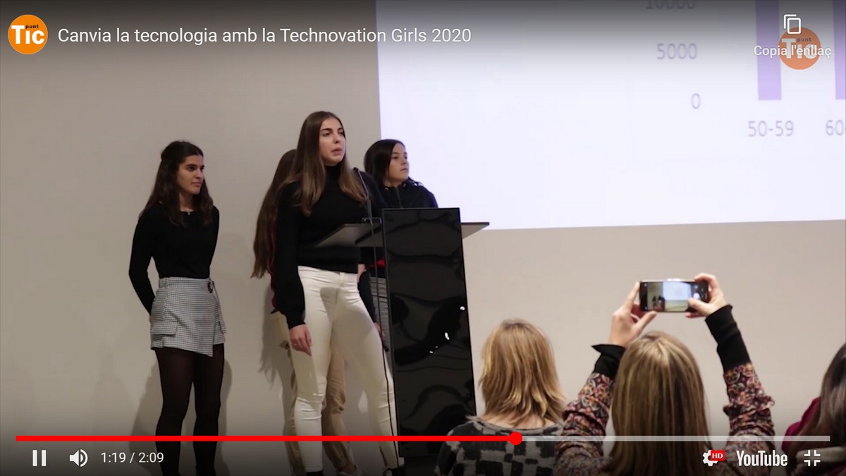 La Technovation Girls 2020 vol canviar el món amb la tecnologia