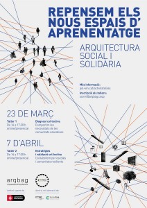 Cartell TALLERS ARQUITECTURA A L'AULA