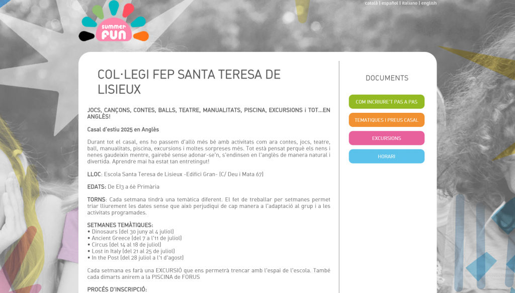 Casal d’estiu 2024