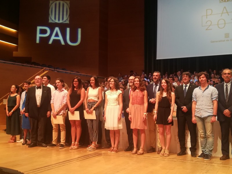 Distincions PAU 2017